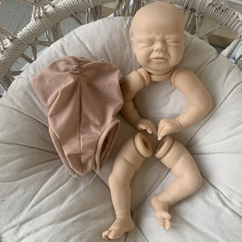Baby Products Kit For Newborn - 17-Zoll-Reborn-Puppenbausatz Vincent lebensechte unfertige Puppenteile für
