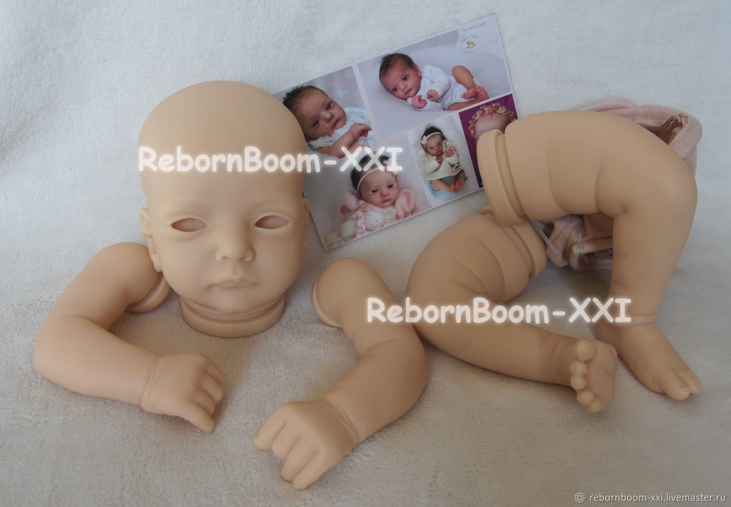 Baby Products Kit For Newborn - 19-Zoll Unbemaltes Kit Ana Reborn-Puppen-Set Frische