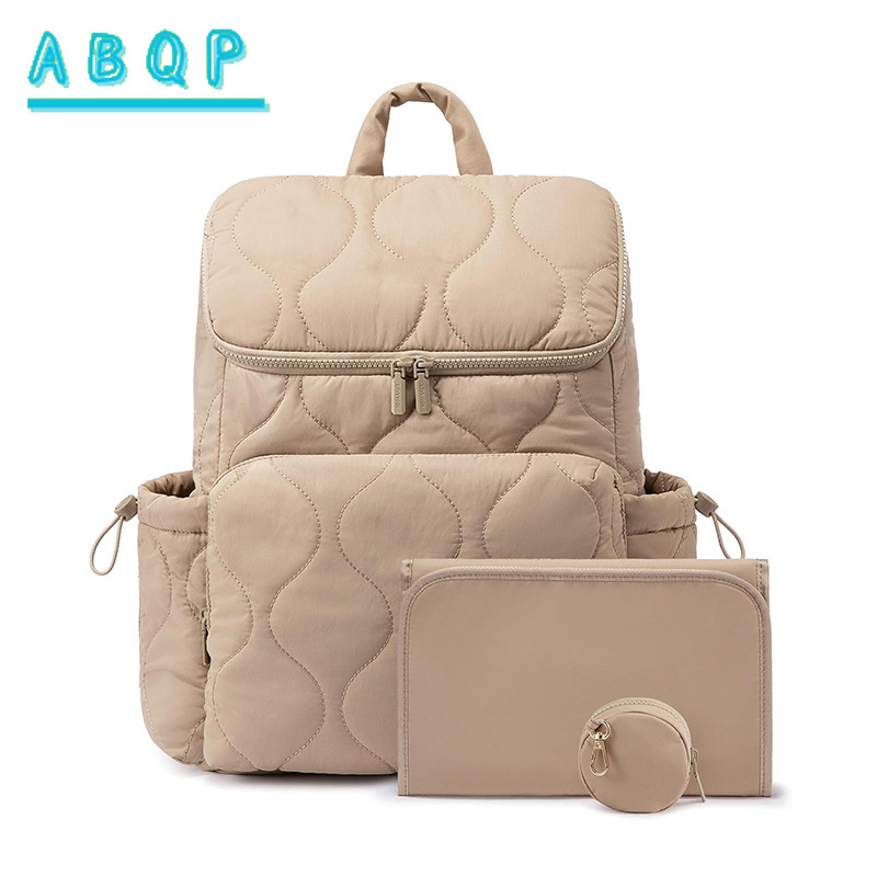 Baby Products Brands - Wickeltaschen-Rucksack Luxusmarke 3-teiliges Set Baby-Wickeltasche Rucksack