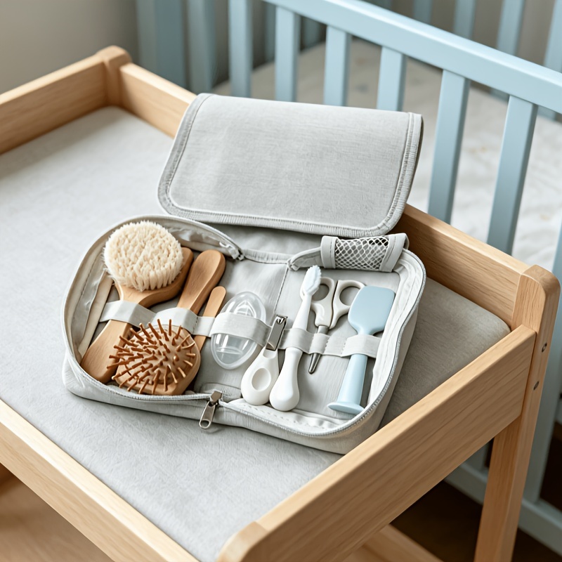 8-teiliges Baby-Pflegeset mit  – Baby Products Kit Set Bewertung und Preis