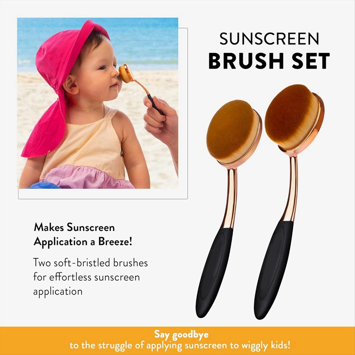 BHBL Sonnenschutz-Pinselset -  – Baby Sunscreen Lotion Bewertung und Preis