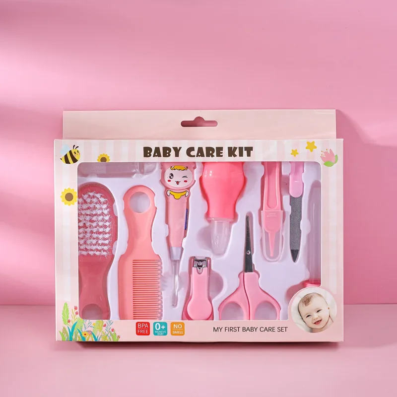 Baby-Pflegeset mit 10 Teilen - – Baby Products Kit Set Bewertung und Preis