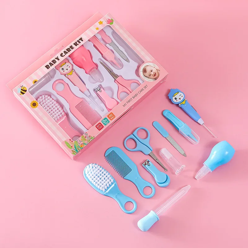 Baby-Pflegeset mit 10 Teilen - – Baby Products Kit Set Bewertung und Preis